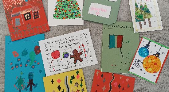 Cartes de Noel pour les Soldats en opérations